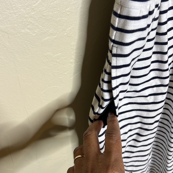 J.Crew Nautical Stripe Sleeveless A-Line Dress - Picture 3 of 6